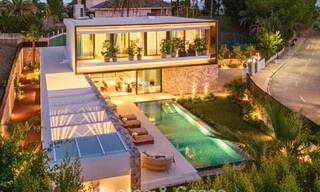 Advanced luxury villa for sale in a quiet residential area on Marbella's Golden Mile 787265 