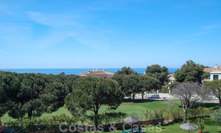 Frontline golf apartment with spectacular sea view for sale in Cabopino, Marbella - Costa del Sol 31605 