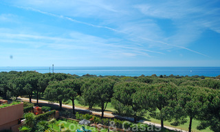 Frontline golf apartment with spectacular sea view for sale in Cabopino, Marbella - Costa del Sol 31609 