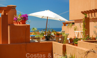 Frontline golf apartment with spectacular sea view for sale in Cabopino, Marbella - Costa del Sol 31615 