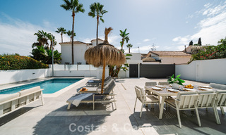 Modernized villa for sale within walking distance of amenities and Puerto Banus, Marbella 787374 