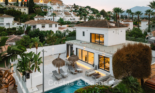Modernized villa for sale within walking distance of amenities and Puerto Banus, Marbella 787393 