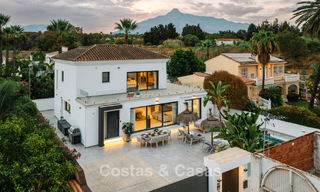 Modernized villa for sale within walking distance of amenities and Puerto Banus, Marbella 787401 