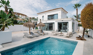 Modernized villa for sale within walking distance of amenities and Puerto Banus, Marbella 787410 