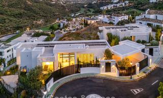 Sophisticated villa with panoramic views for sale in a gated community in La Quinta, Marbella - Benahavis 787304 