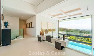 Sophisticated villa with panoramic views for sale in a gated community in La Quinta, Marbella - Benahavis 787346 