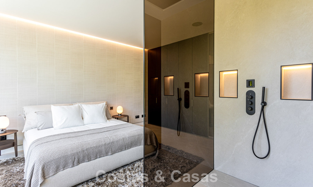 Exclusive residence with sea views for sale in a progressive complex with 24-hour security on Marbella's Golden Mile 787289