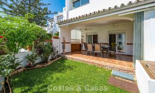 Spacious townhouse for sale in a gated beachfront complex on the east side of Marbella 787521 