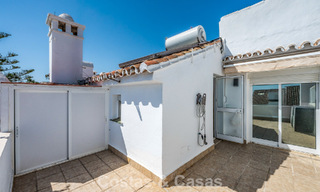 Spacious townhouse for sale in a gated beachfront complex on the east side of Marbella 787542 