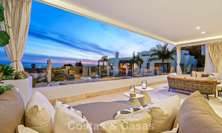Luxury duplex apartment with sea views for sale in a prime Sierra Blanca complex on Marbella's Golden Mile 787550 