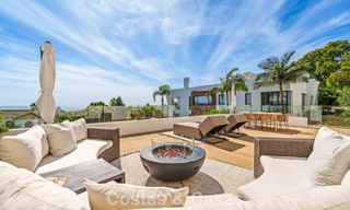 Luxury duplex apartment with sea views for sale in a prime Sierra Blanca complex on Marbella's Golden Mile 787558 