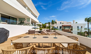 Luxury duplex apartment with sea views for sale in a prime Sierra Blanca complex on Marbella's Golden Mile 787561 