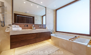 Luxury duplex apartment with sea views for sale in a prime Sierra Blanca complex on Marbella's Golden Mile 787564 