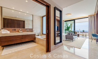 Luxury duplex apartment with sea views for sale in a prime Sierra Blanca complex on Marbella's Golden Mile 787565 