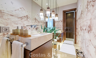 Luxury duplex apartment with sea views for sale in a prime Sierra Blanca complex on Marbella's Golden Mile 787572 