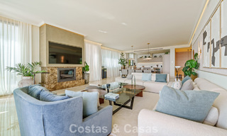 Luxury duplex apartment with sea views for sale in a prime Sierra Blanca complex on Marbella's Golden Mile 787580 