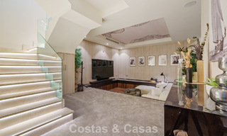 Luxury duplex apartment with sea views for sale in a prime Sierra Blanca complex on Marbella's Golden Mile 787591 