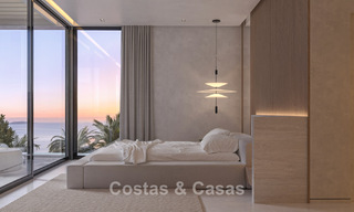 Exclusive, off-plan design villas with avant-garde architecture for sale 200m from the beach in Mijas Costa 787479 