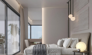 Exclusive, off-plan design villas with avant-garde architecture for sale 200m from the beach in Mijas Costa 787480 