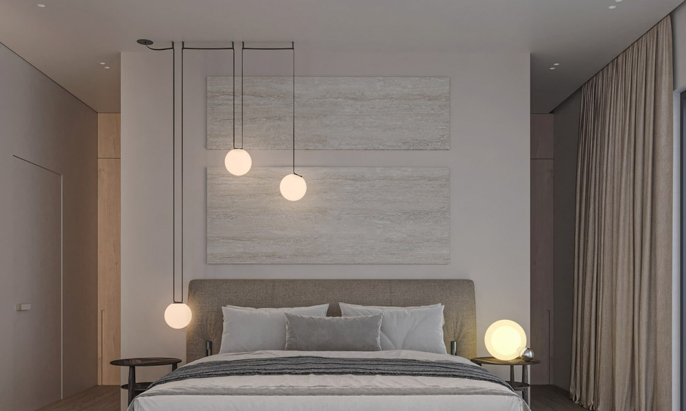 Exclusive, off-plan design villas with avant-garde architecture for sale 200m from the beach in Mijas Costa 787482