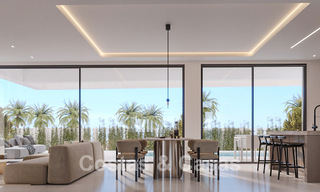 Exclusive, off-plan design villas with avant-garde architecture for sale 200m from the beach in Mijas Costa 787495 
