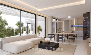 Exclusive, off-plan design villas with avant-garde architecture for sale 200m from the beach in Mijas Costa 787498 