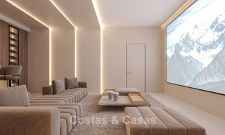 Exclusive, off-plan design villas with avant-garde architecture for sale 200m from the beach in Mijas Costa 787500 