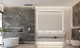 Exclusive, off-plan design villas with avant-garde architecture for sale 200m from the beach in Mijas Costa 787503 