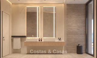 Exclusive, off-plan design villas with avant-garde architecture for sale 200m from the beach in Mijas Costa 787504 