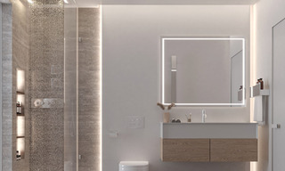 Exclusive, off-plan design villas with avant-garde architecture for sale 200m from the beach in Mijas Costa 787507 