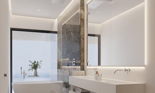 Exclusive, off-plan design villas with avant-garde architecture for sale 200m from the beach in Mijas Costa 787508 