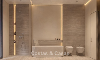 Exclusive, off-plan design villas with avant-garde architecture for sale 200m from the beach in Mijas Costa 787518 