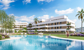 Launch. Contemporary new-build apartments for sale surrounded by golf courses in Mijas, Costa del Sol 787794 