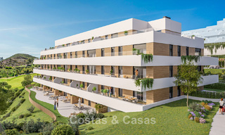 Launch. Contemporary new-build apartments for sale surrounded by golf courses in Mijas, Costa del Sol 787796 