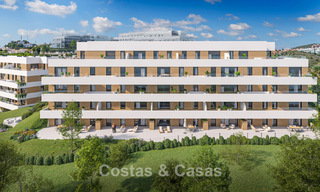 Launch. Contemporary new-build apartments for sale surrounded by golf courses in Mijas, Costa del Sol 787797 