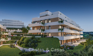 Launch. Contemporary new-build apartments for sale surrounded by golf courses in Mijas, Costa del Sol 787798 
