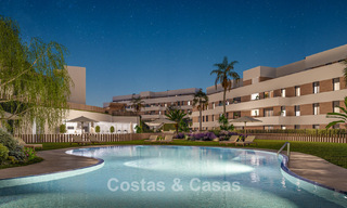 Launch. Contemporary new-build apartments for sale surrounded by golf courses in Mijas, Costa del Sol 787800 