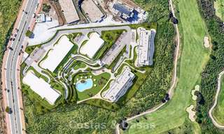 Launch. Contemporary new-build apartments for sale surrounded by golf courses in Mijas, Costa del Sol 787801 