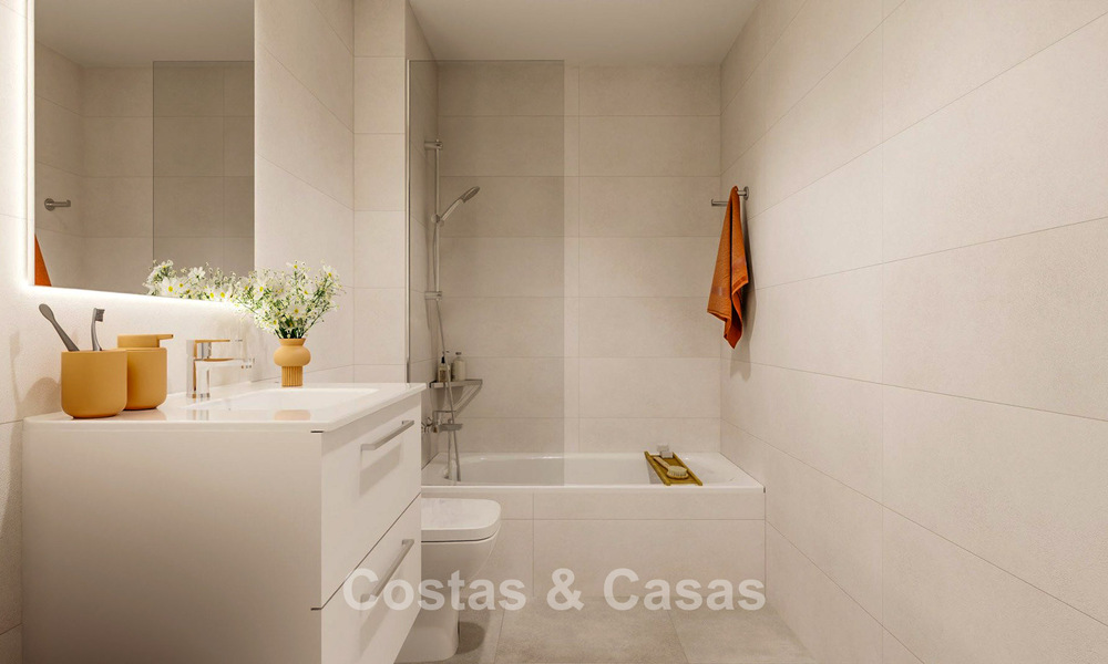 Launch. Contemporary new-build apartments for sale surrounded by golf courses in Mijas, Costa del Sol 787803