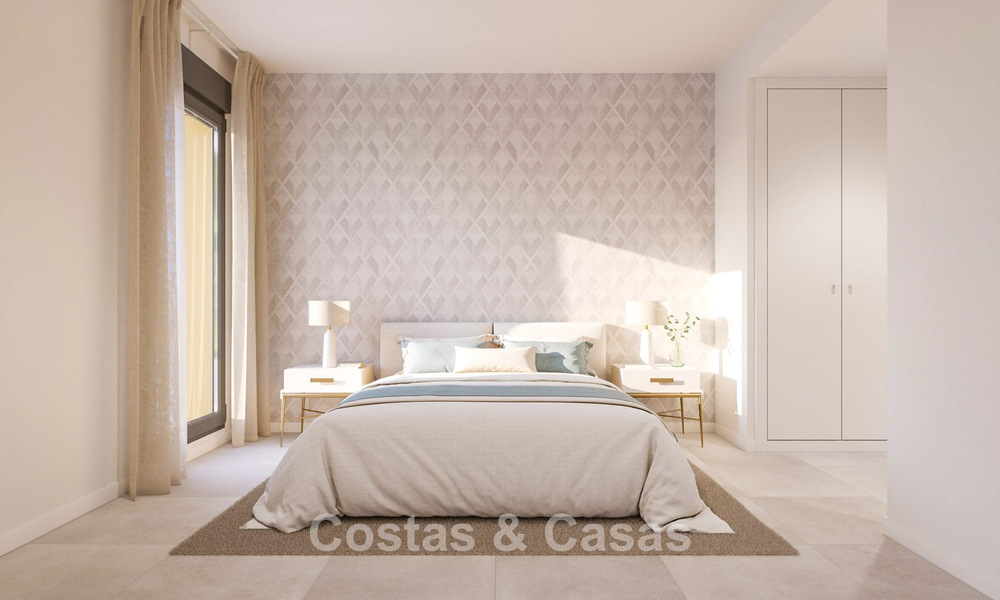 Launch. Contemporary new-build apartments for sale surrounded by golf courses in Mijas, Costa del Sol 787807