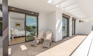 Modern semi-detached house for sale in a golf complex east of Marbella Center 787957 