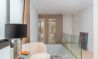Modern semi-detached house for sale in a golf complex east of Marbella Center 787959 