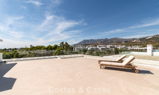 Modern semi-detached house for sale in a golf complex east of Marbella Center 787961 