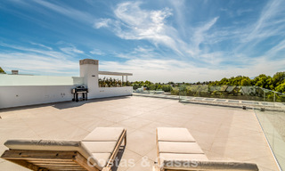 Modern semi-detached house for sale in a golf complex east of Marbella Center 787962 