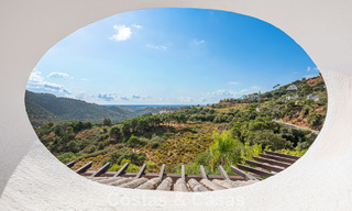 Mediterranean luxury villa with panoramic views for sale nestled in the green hills of Marbella - Benahavis 789893 