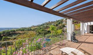 Mediterranean luxury villa with panoramic views for sale nestled in the green hills of Marbella - Benahavis 789908 