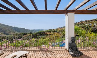 Mediterranean luxury villa with panoramic views for sale nestled in the green hills of Marbella - Benahavis 789913 