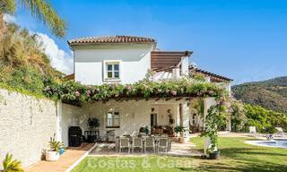 Mediterranean luxury villa with panoramic views for sale nestled in the green hills of Marbella - Benahavis 789924 