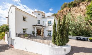 Mediterranean luxury villa with panoramic views for sale nestled in the green hills of Marbella - Benahavis 789937 