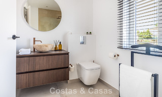 2 contemporary luxury villas for sale, located next to each other just 400m from the beach in Casares Costa, Costa del Sol 788042 